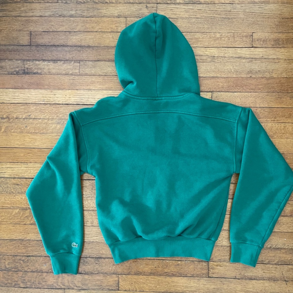 EUC - Lacoste Regular Fit Women's Tracksuit in Rocket Green Size 36 - Picture 9 of 16